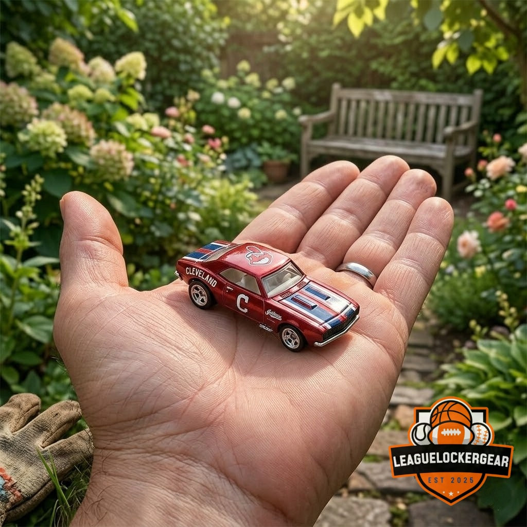 Cleveland Indians 125th Anniversary 1967 Chevrolet Camaro Hot Wheels Diecast Car