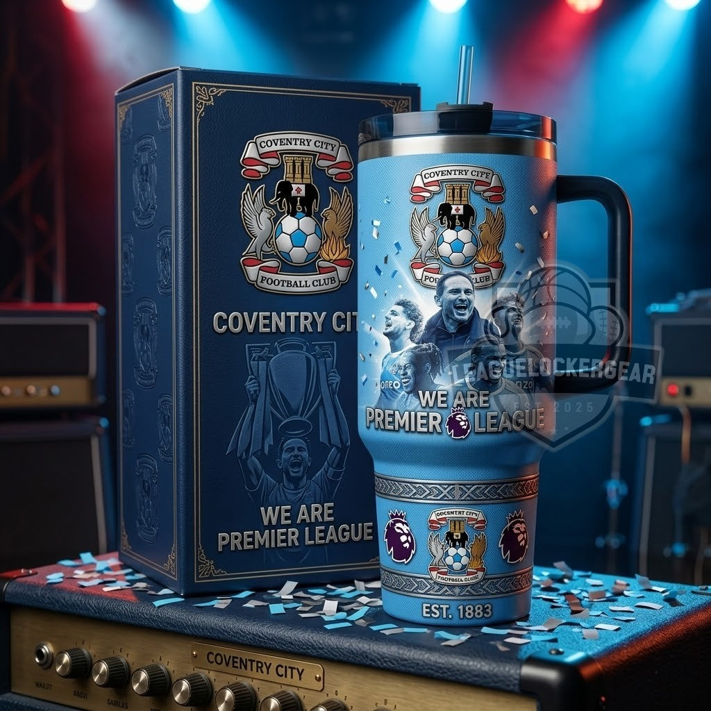 Coventry City We Are Premier League 40oz Tumbler