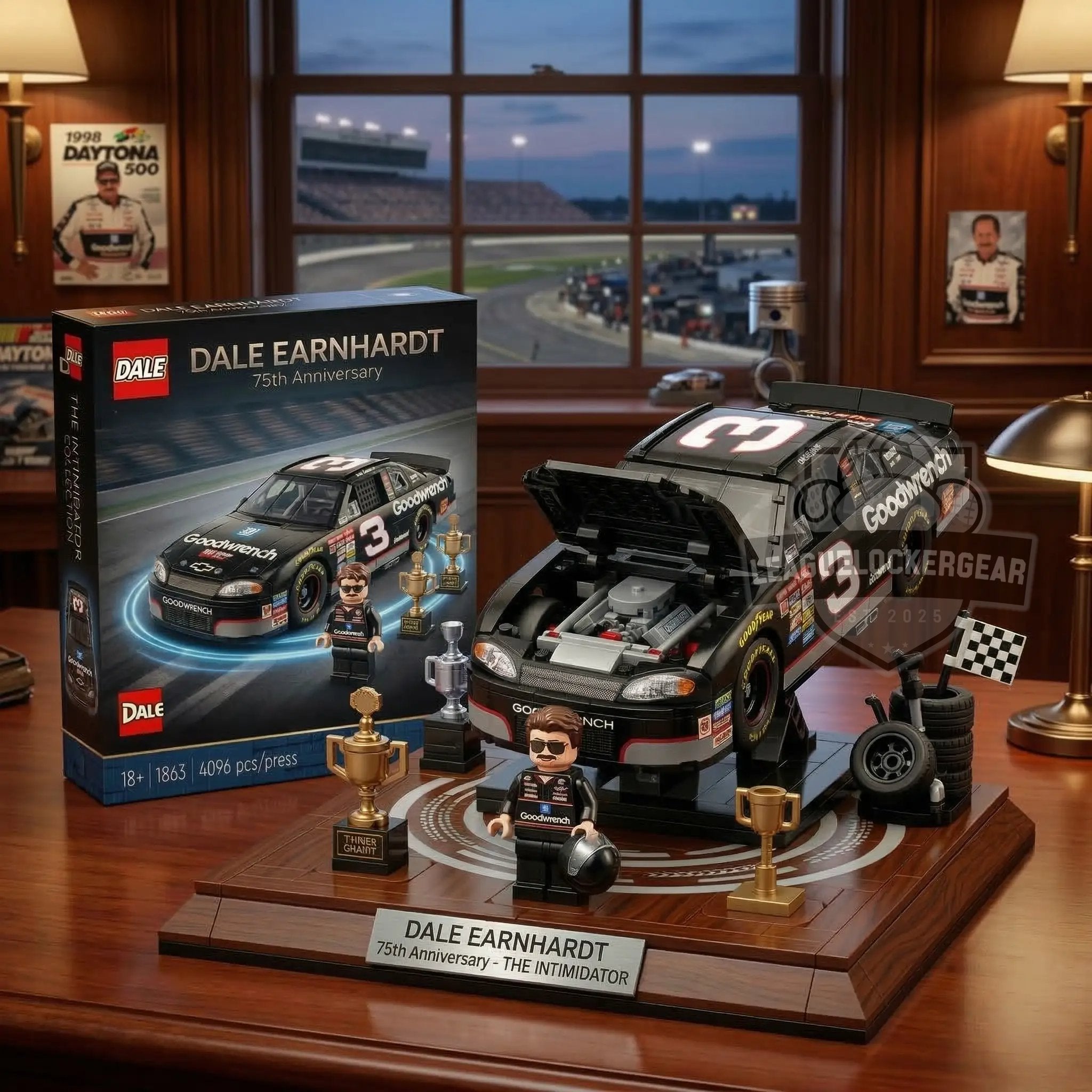 Dale Earnhardt 75th Anniversary Building Block Set