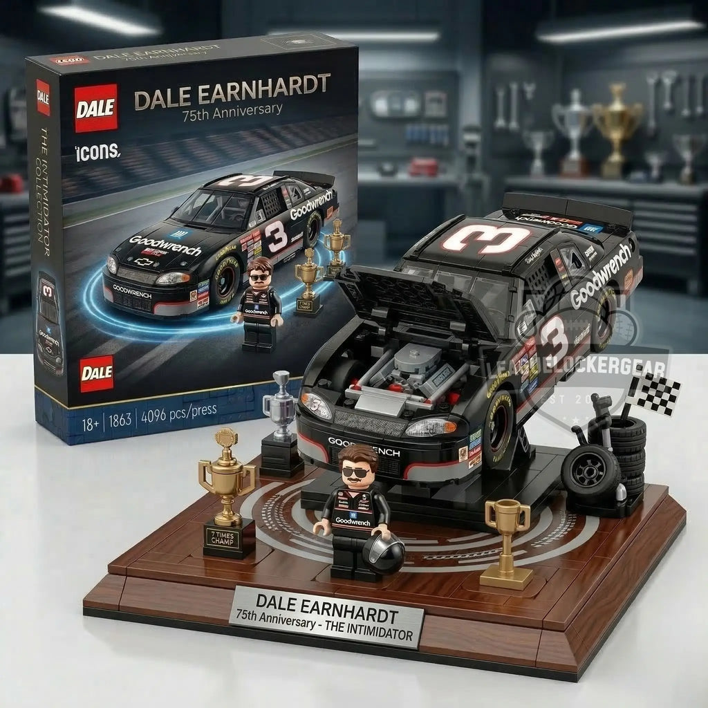 Dale Earnhardt 75th Anniversary Building Block Set