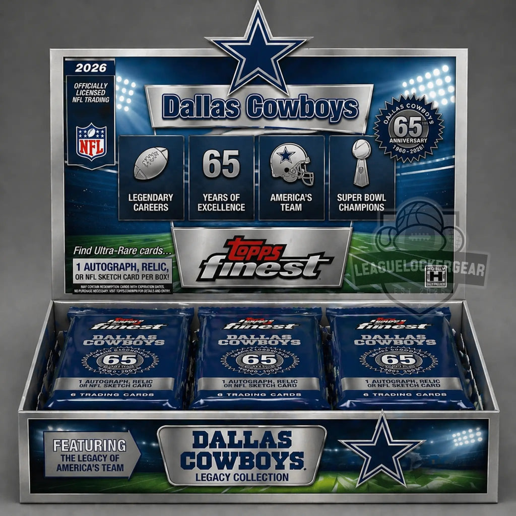 Dallas Cowboys 65th Anniversary Trading Card Box