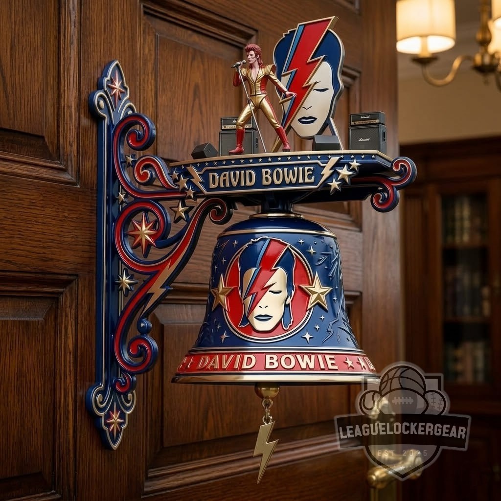 David Bowie In Our Memories Wall Bell