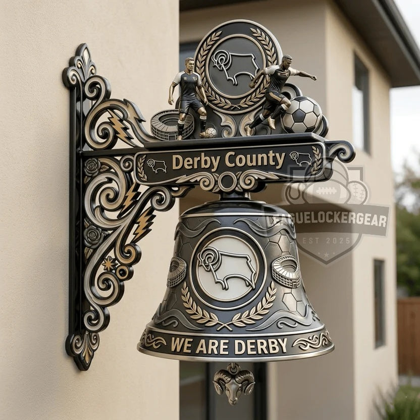 Derby County We Are Derby Wall Mounted Bell