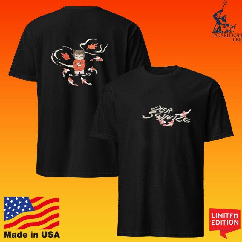 Derschutze Koi Girl T-shirt