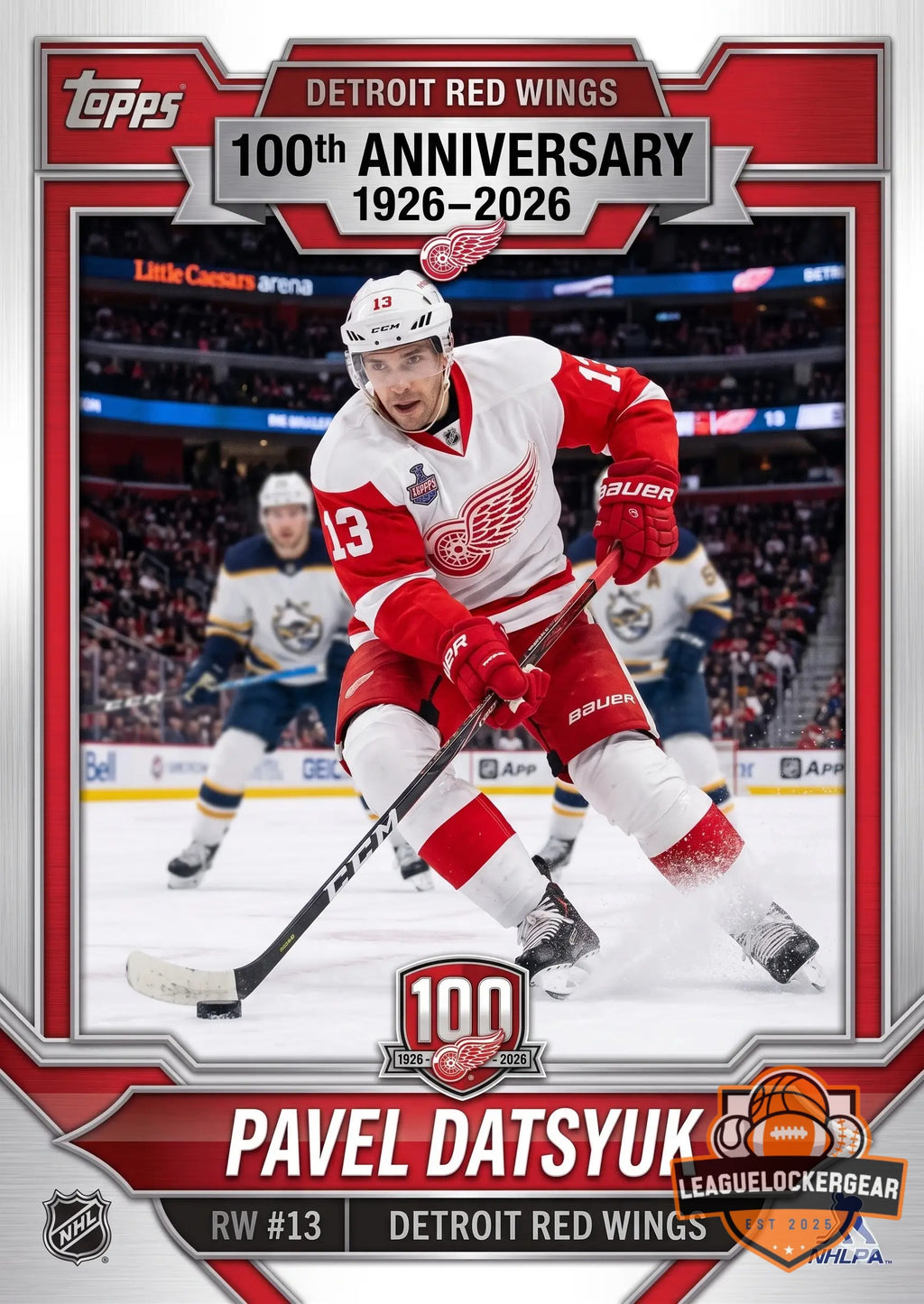 Detroit Red Wings 100th Anniversary 1926-2026 Trading Card Box