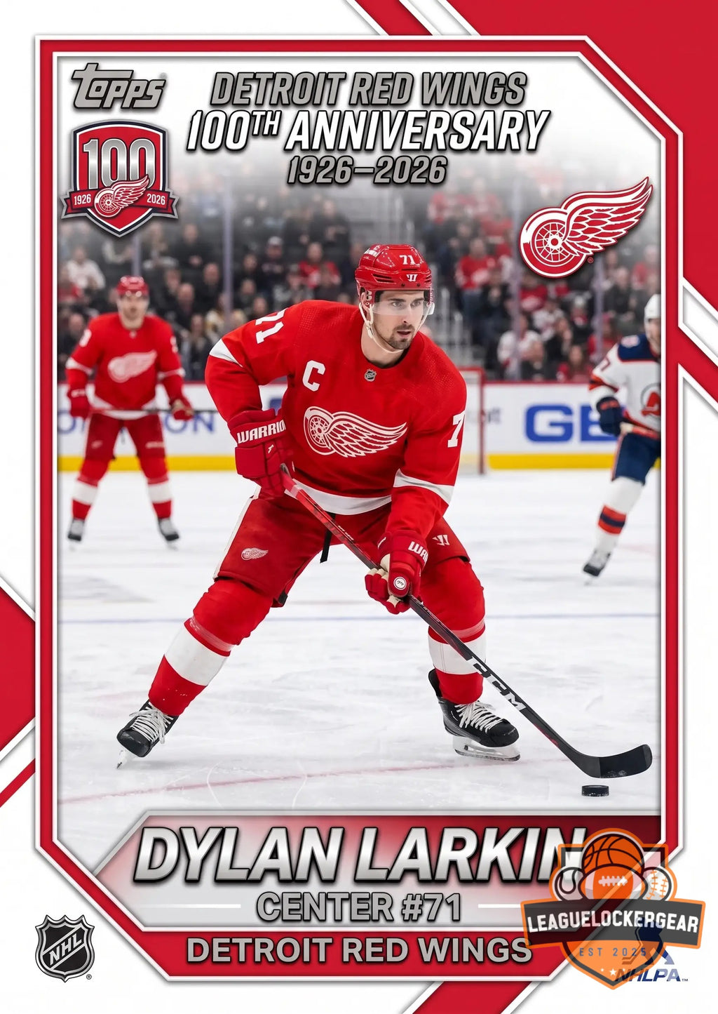 Detroit Red Wings 100th Anniversary 1926-2026 Trading Card Box