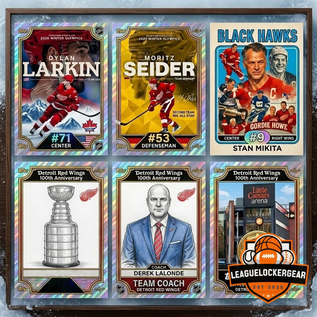 Detroit Red Wings 100th Anniversary Trading Cards