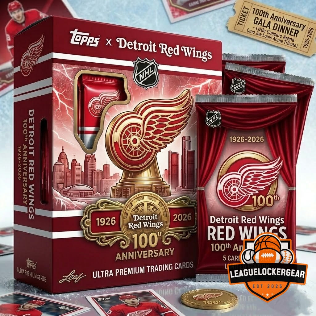 Detroit Red Wings 100th Anniversary Trading Cards