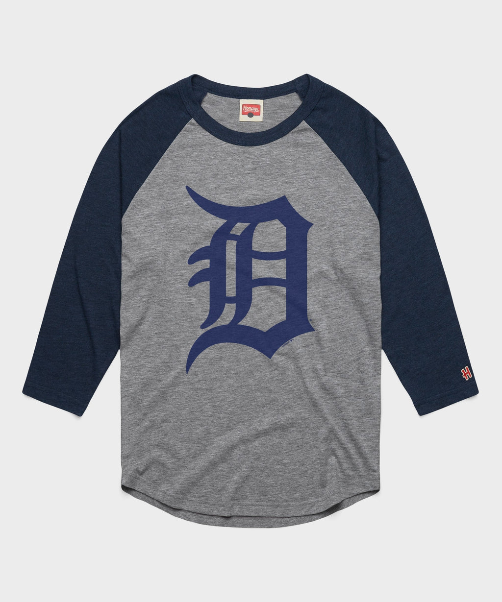 Detroit Tigers Jersey Logo '18 Raglan