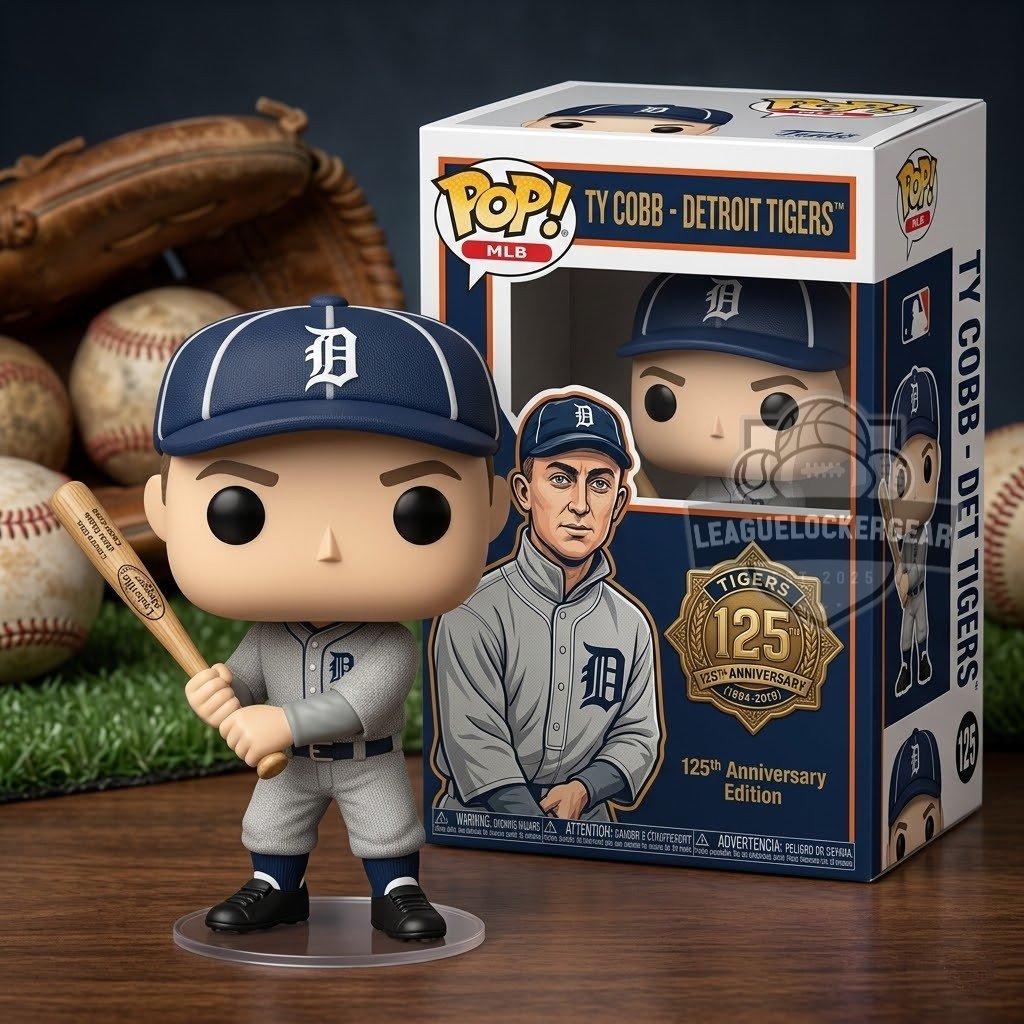 Detroit Tigers Ty Cobb 125th Anniversary Funko Pop Figure