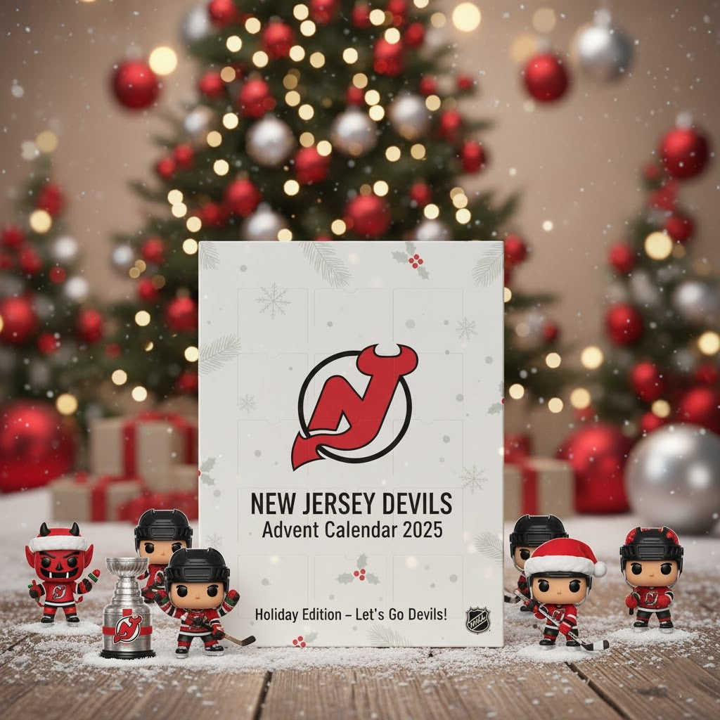 New Jersey Devils Advent Calendar 2025 – “Let’s Go Devils!” Holiday Edition Exclusive NHL Collectible Set