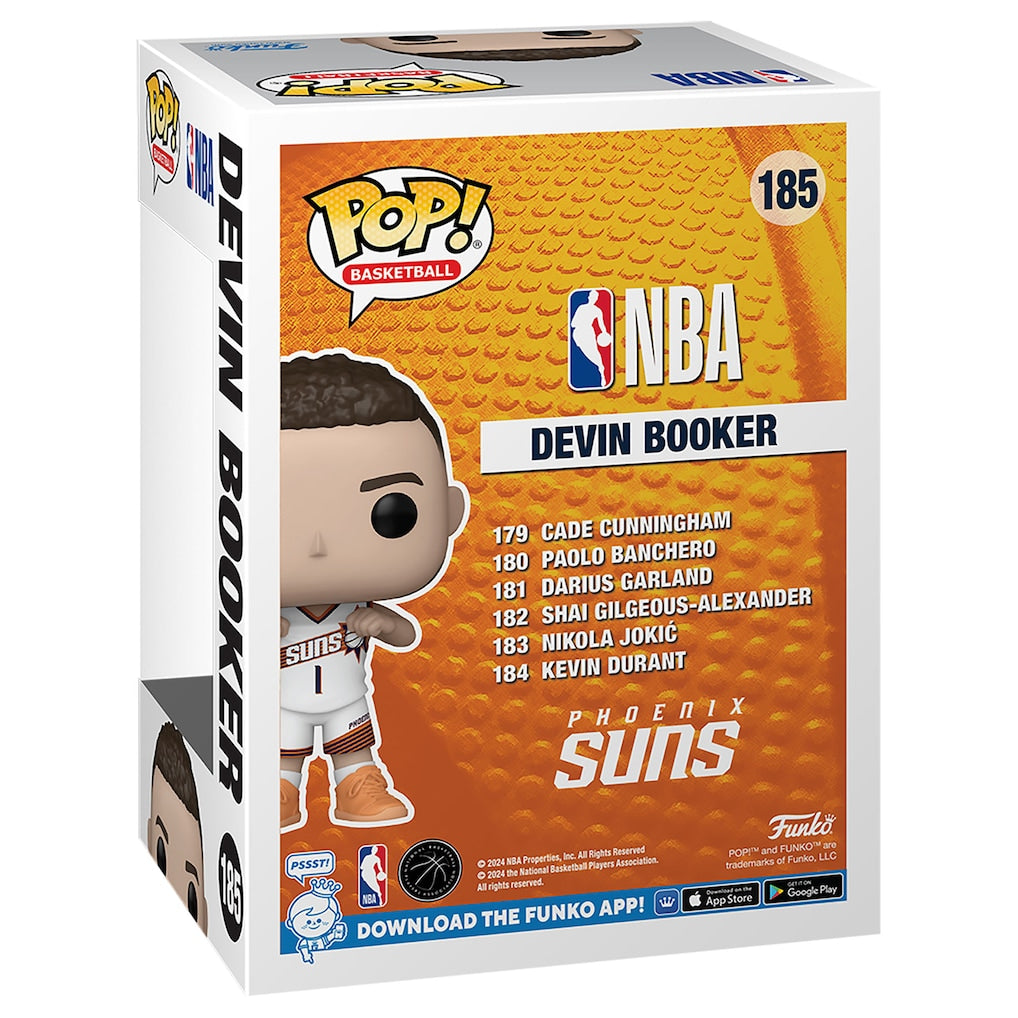 Funko Pop Devin Booker (Phoenix Suns) Vinyl Figure – Fanatics Exclusive