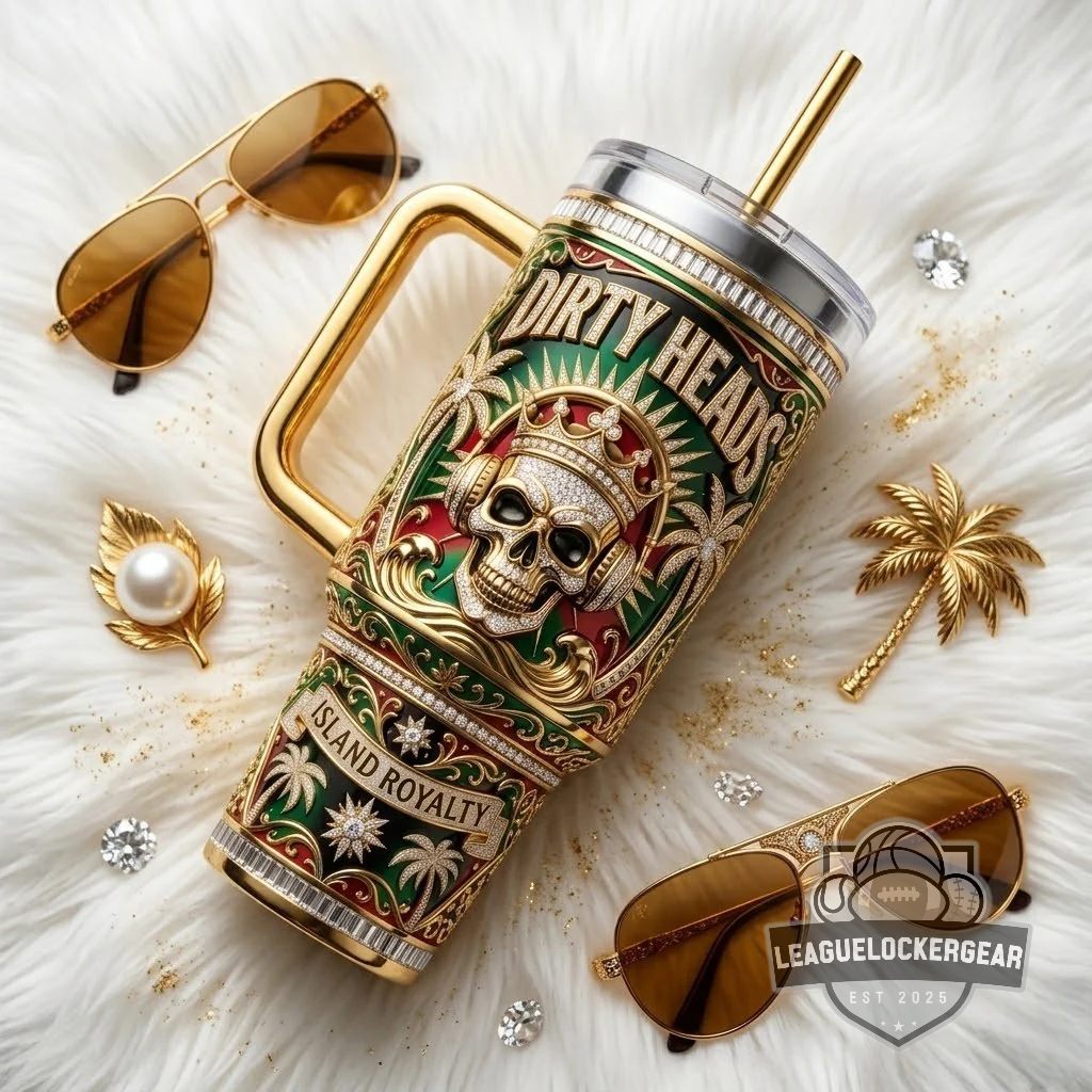 Dirty Heads Golden Reggae Crown Edition Island Royalty 40oz Tumbler