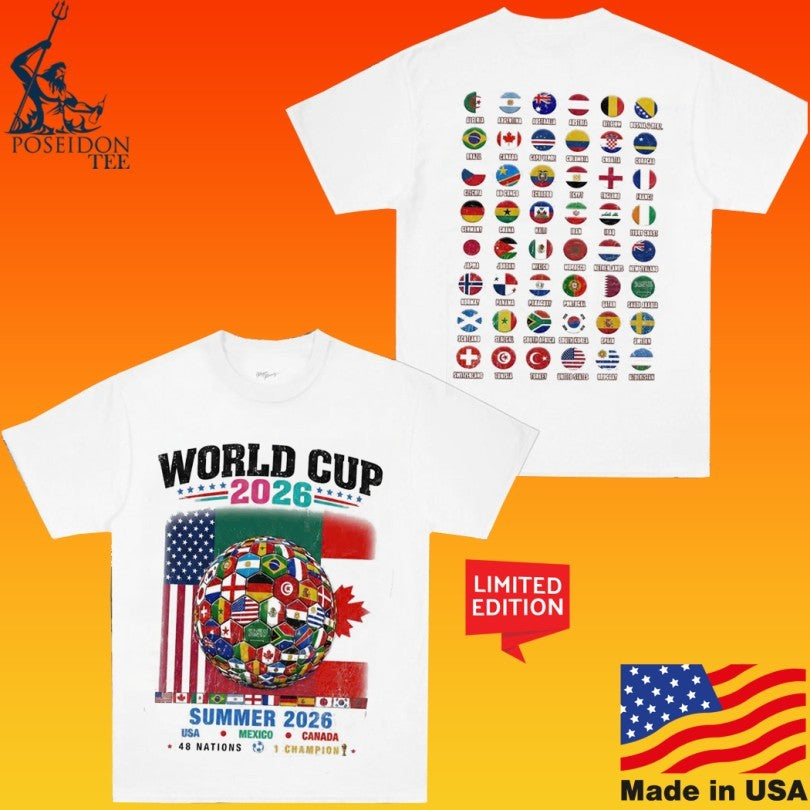 Dnd World Cup Summer 2026 Bootleg T-shirt