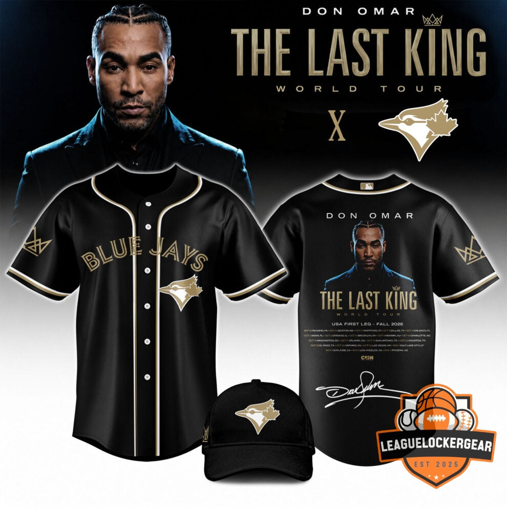 MLB x Don Omar The Last King World Tour Baseball Jersey