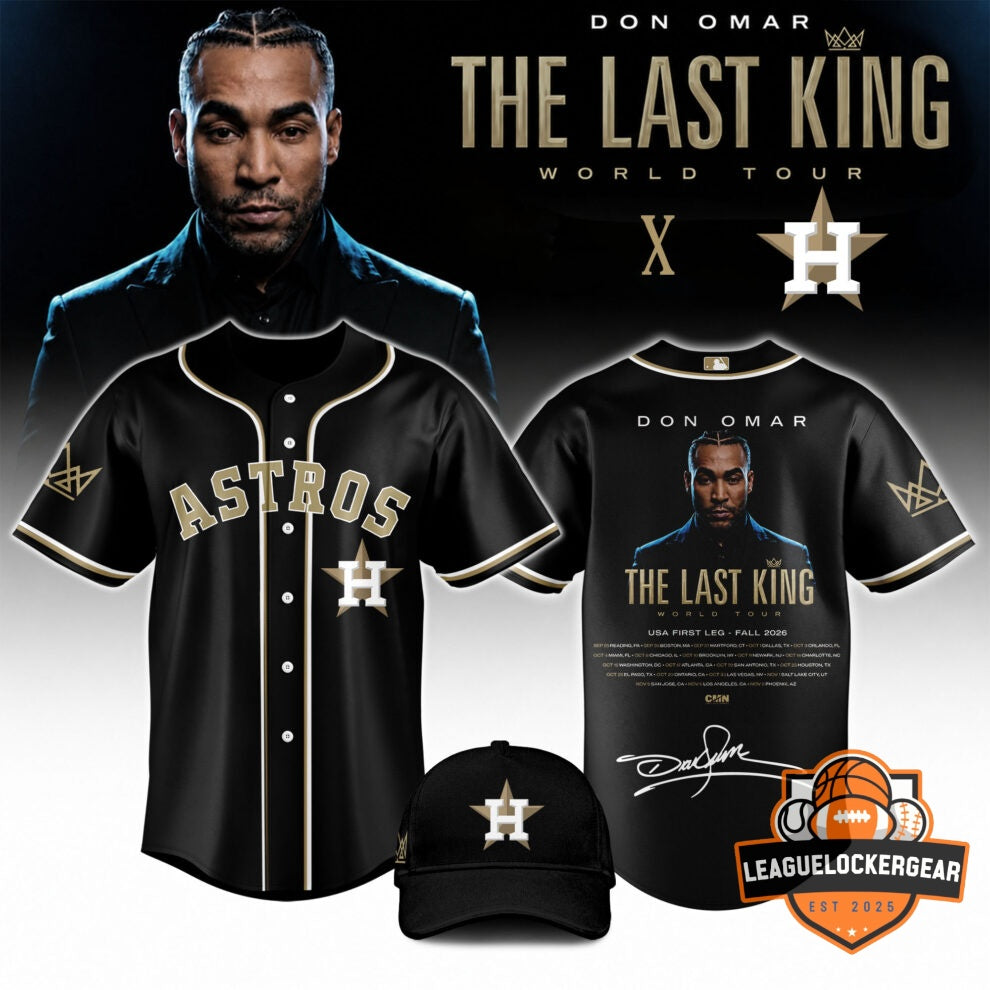 MLB x Don Omar The Last King World Tour Baseball Jersey