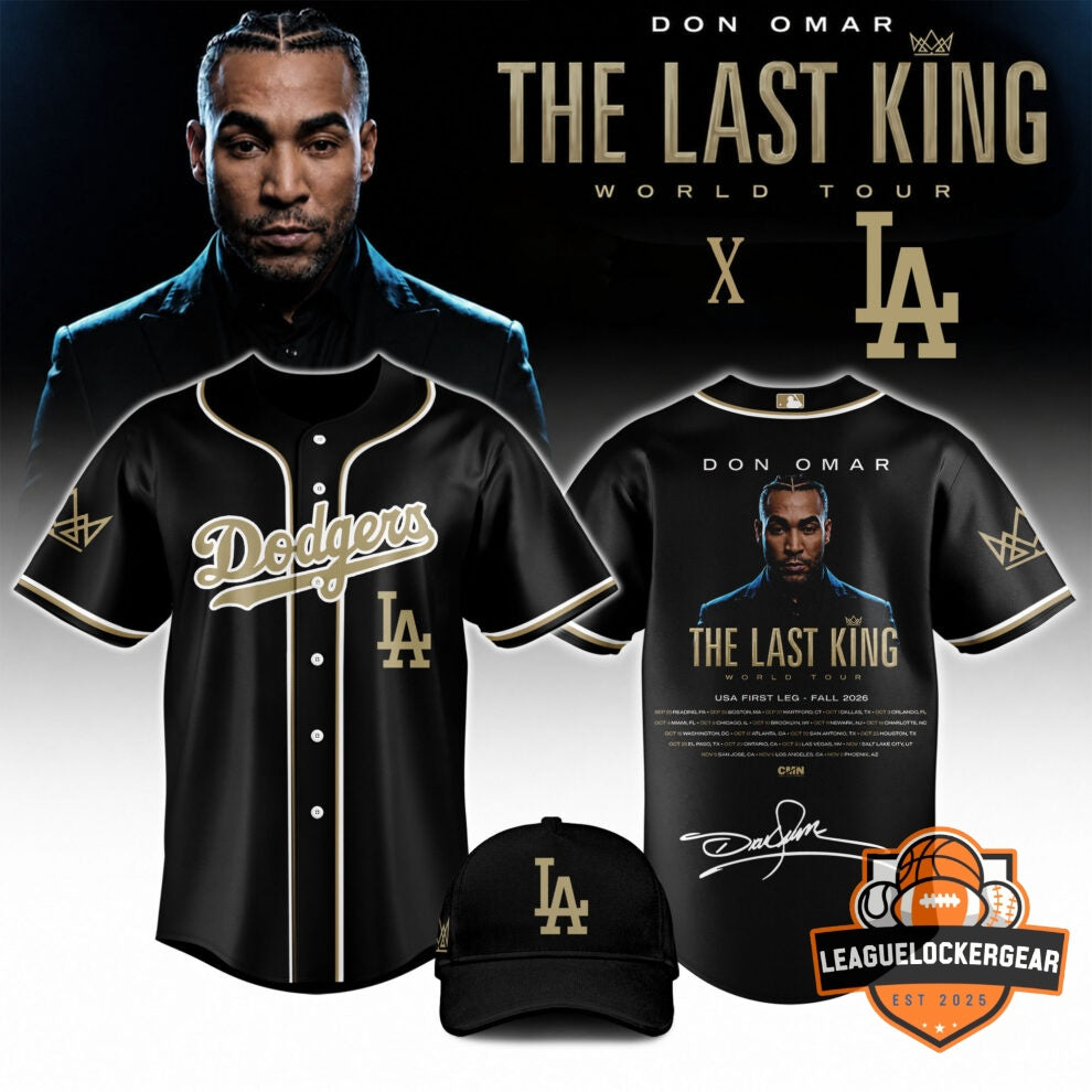 MLB x Don Omar The Last King World Tour Baseball Jersey