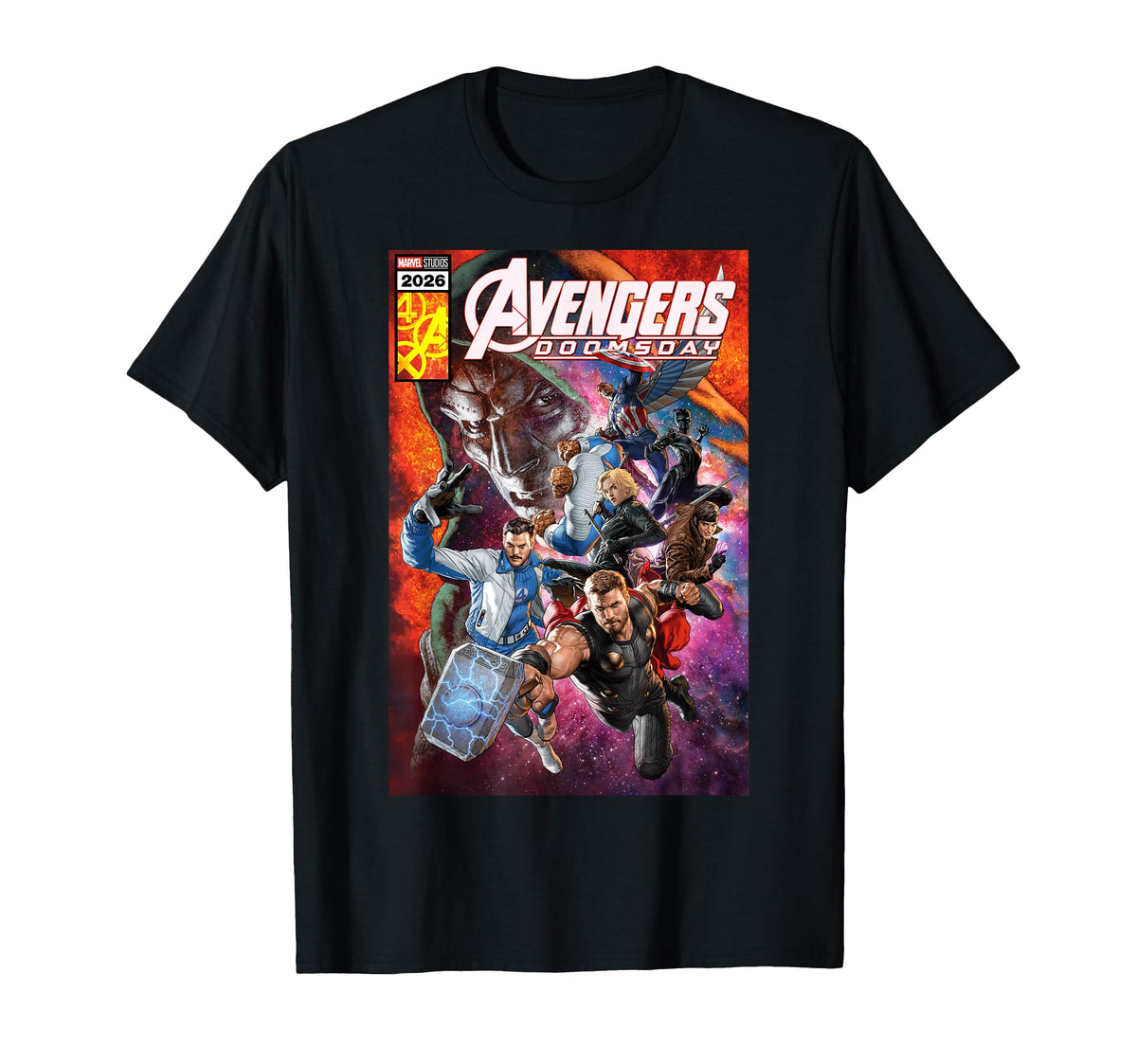 Studios Avengers Doomsday Heroes Vs Doctor Doom Unisex T-shirt, Sweatshirt, Hoodie (1)