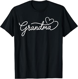 Grandma Heart Mother'S Day Unisex T-shirt, Sweatshirt, Hoodie (1)