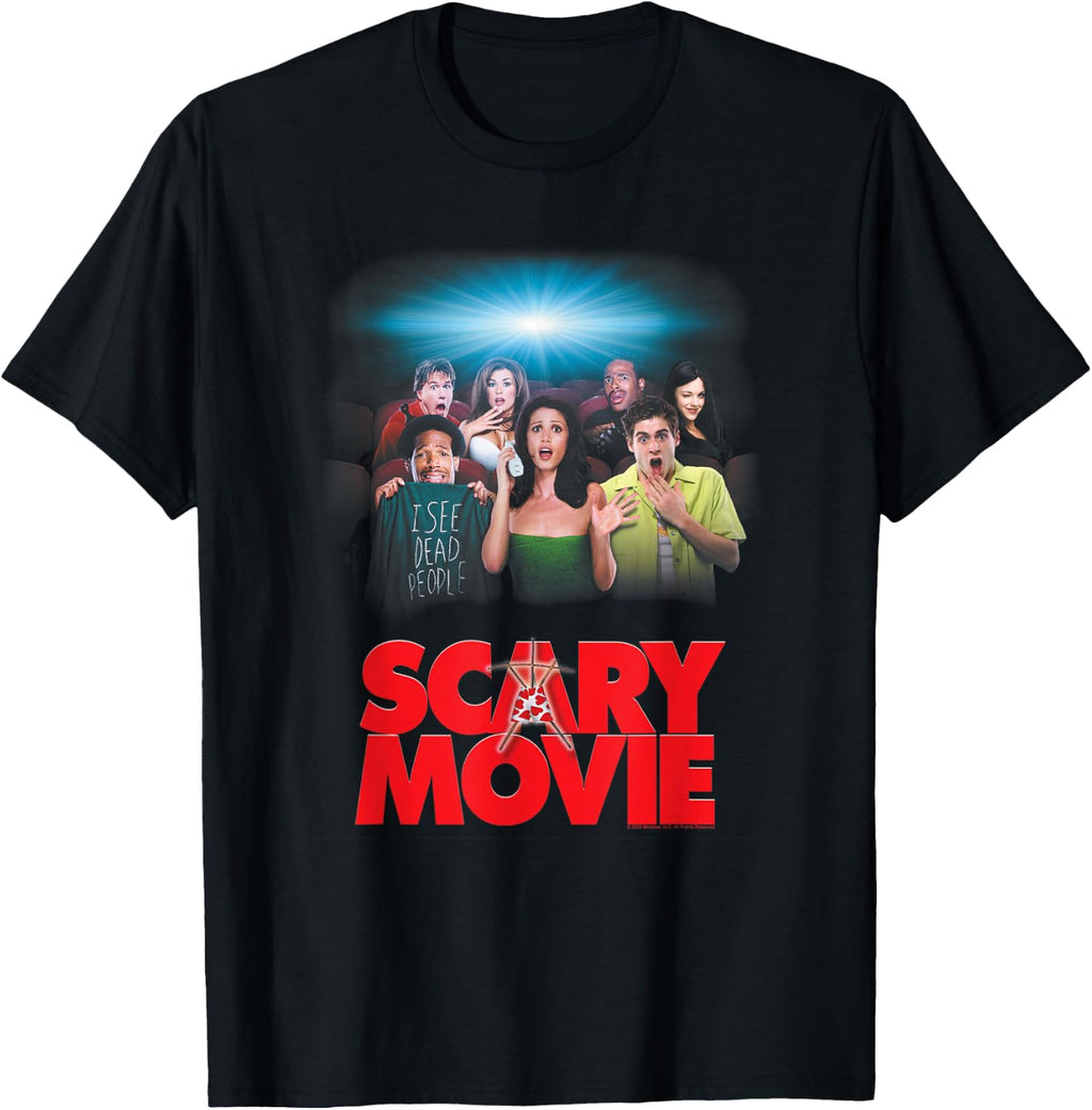 Scary Movie Poster Y2k Horror Comedy Unisex T-shirt, Sweatshirt, Hoodie (1)