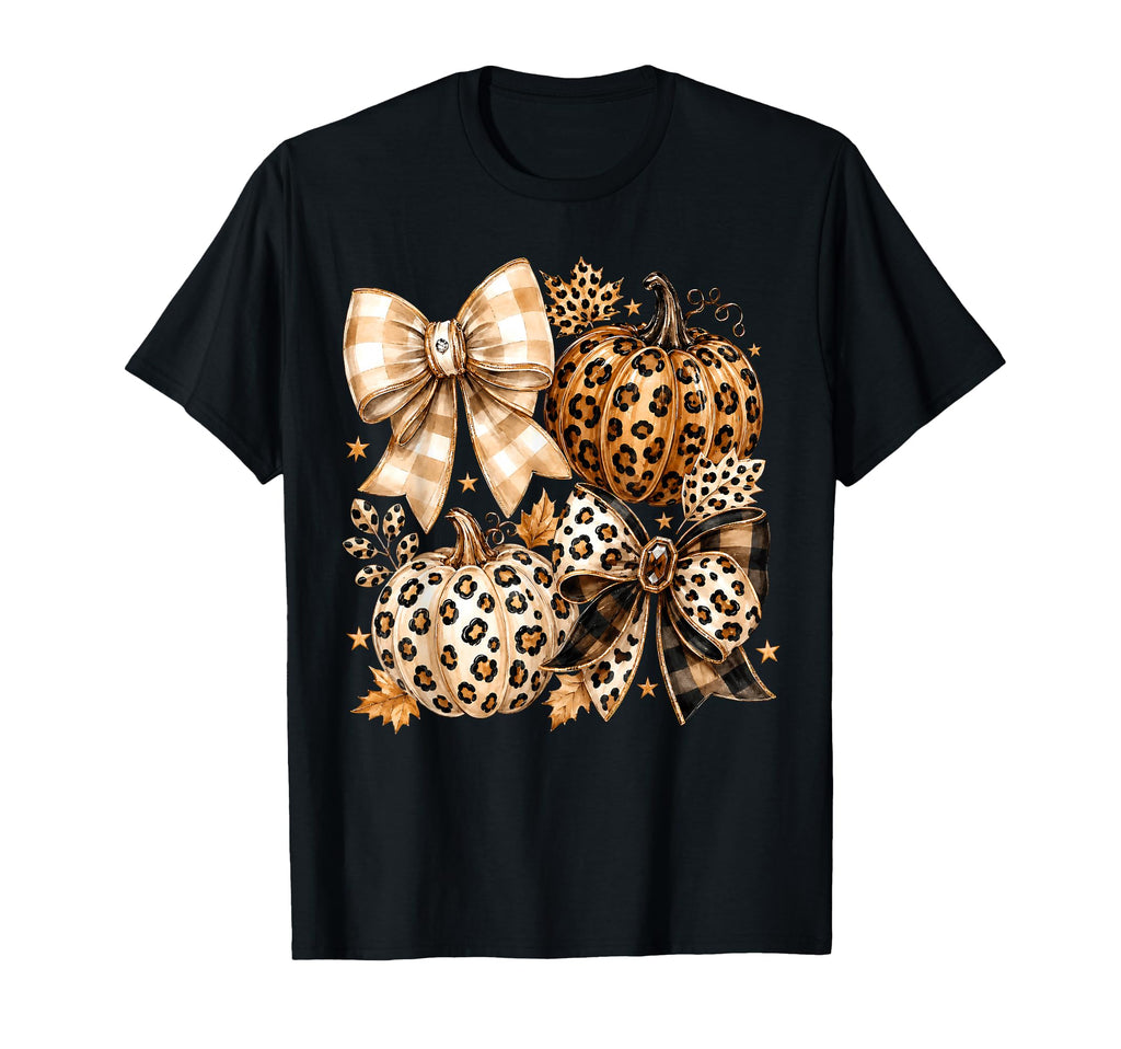 Coquette Bow Leopard Pumpkin Thanksgiving Autumn Fall Leaves (1)
