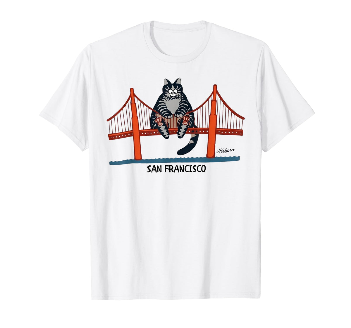 Vintage Retro Cat San Francisco Unisex T-shirt, Sweatshirt, Hoodie (1)