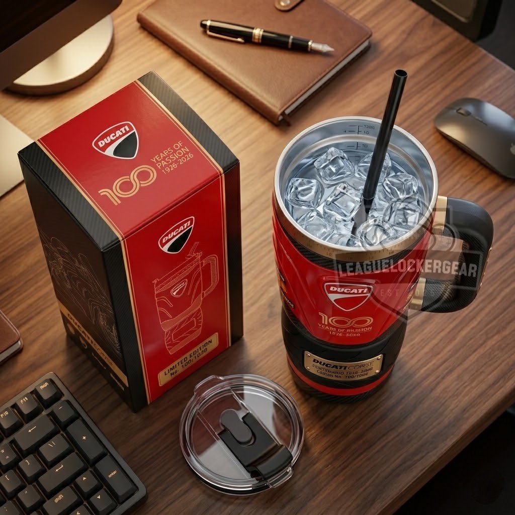 Ducati 100 Years of Passion Tumbler