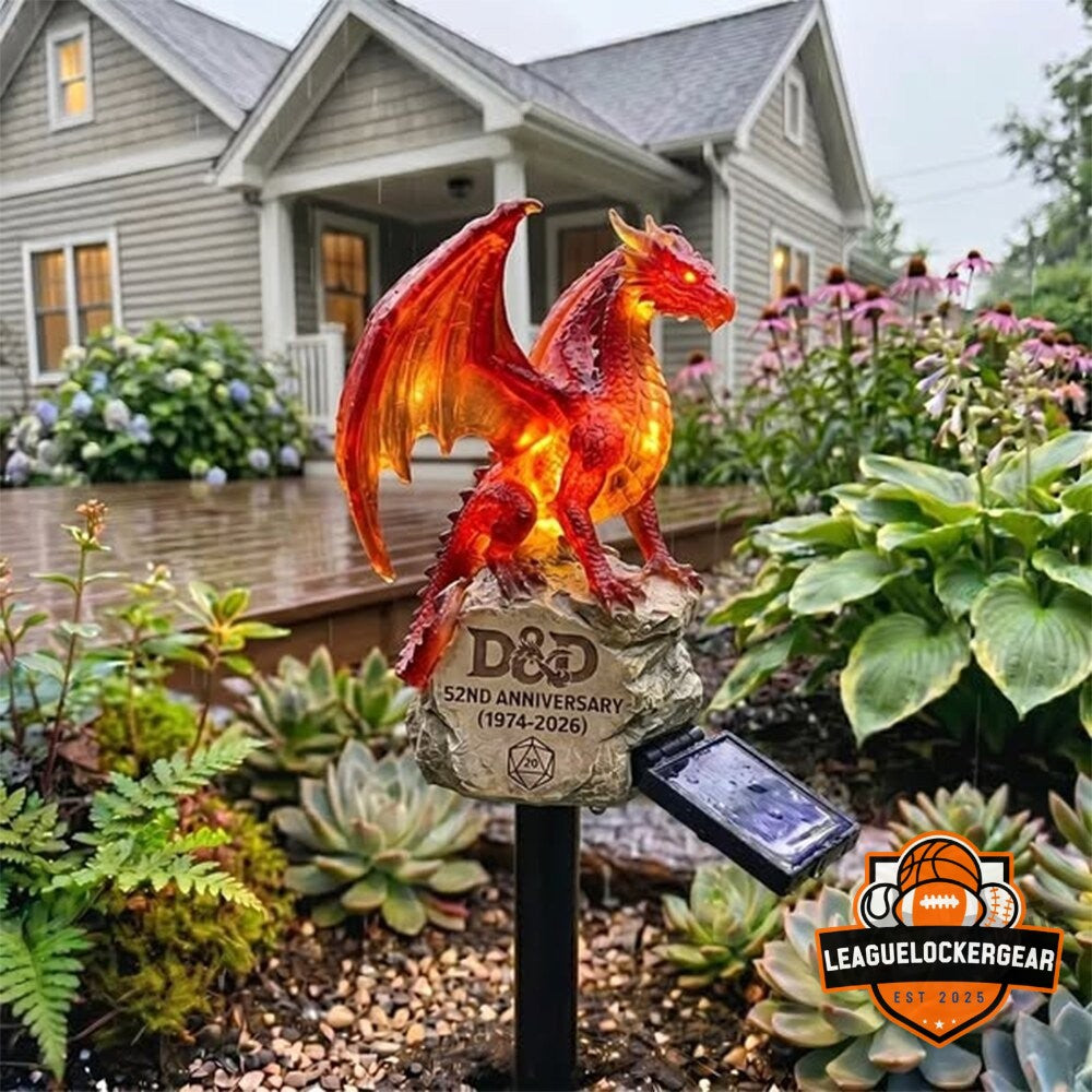 Dungeons & Dragons 52nd Anniversary 1974-2026 Garden Light