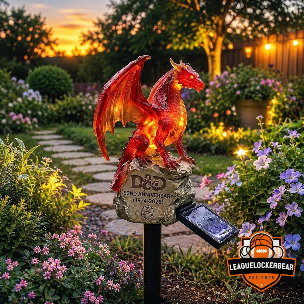 Dungeons & Dragons 52nd Anniversary 1974-2026 Garden Light