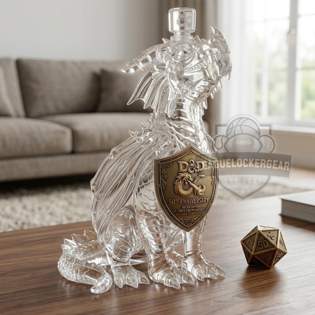 Dungeons & Dragons 50th Anniversary Whiskey Decanter