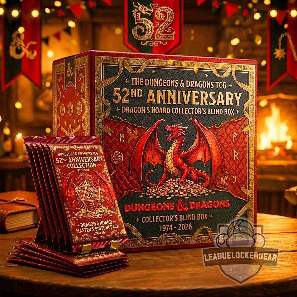 Dungeons & Dragons 52nd Anniversary Hobby Box Cards