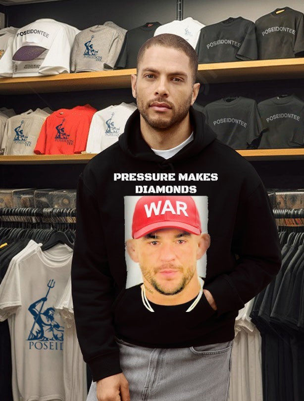 Dustin Poirier Mugshot Pressure Makes Diamonds T-shirt