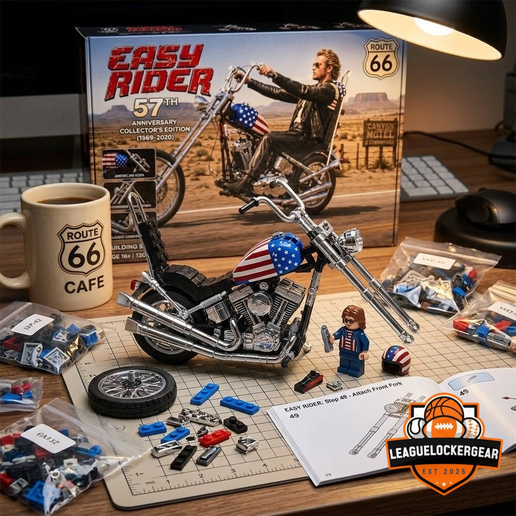 Easy Rider Route 66 Anniversary Collector Building Brick Set