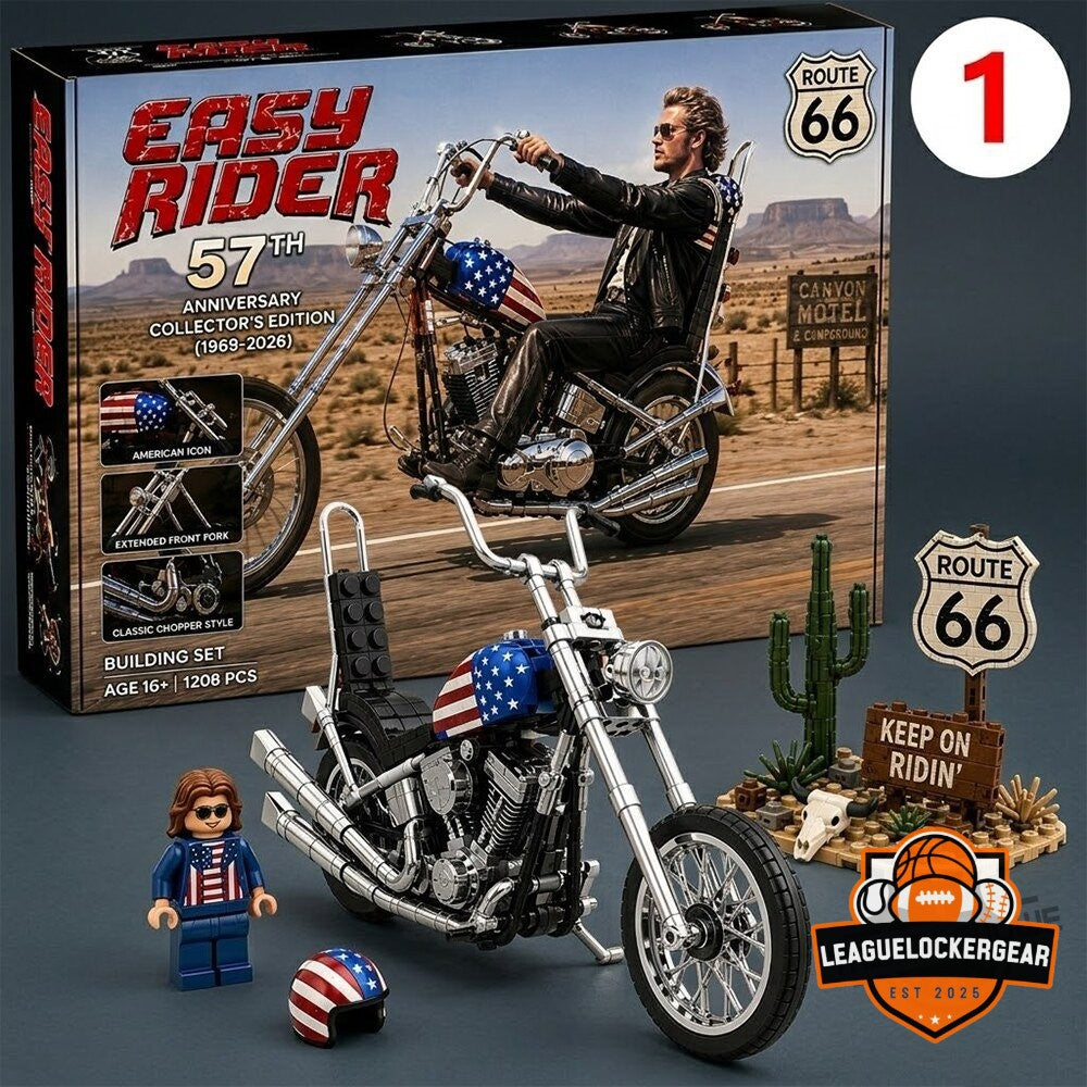 Easy Rider Route 66 Anniversary Collector Building Brick Set