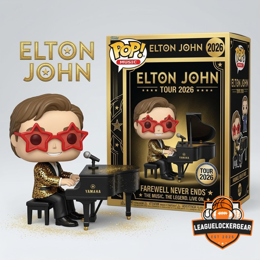 Elton John Tour 2026 Farewell Never Ends Funko Pop Vinyl Figure