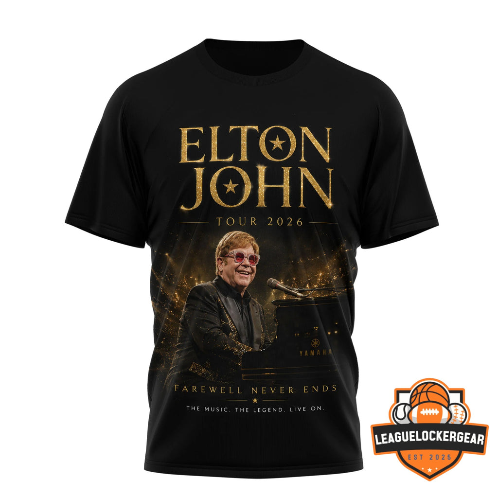 Elton John Tour 2026 T-Shirt