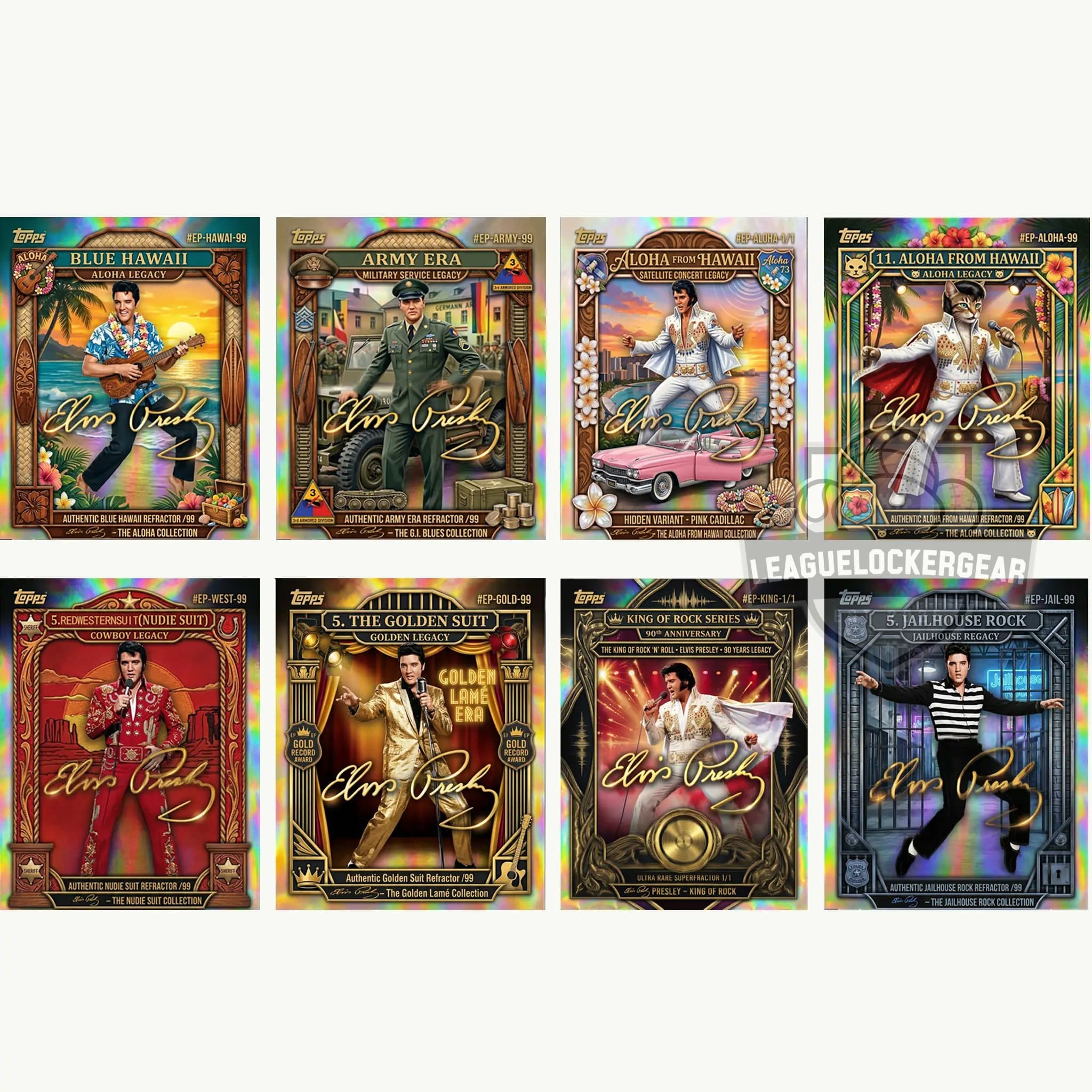Elvis Presley 90th Anniversary Trading Cards