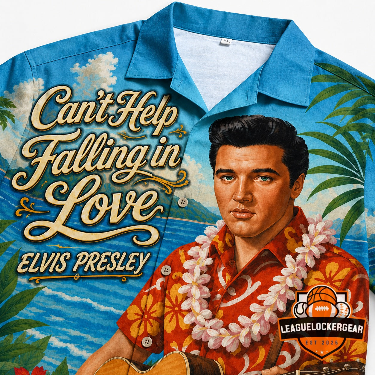 Elvis Presley Can’t Help Falling in Love Hawaiian Shirt