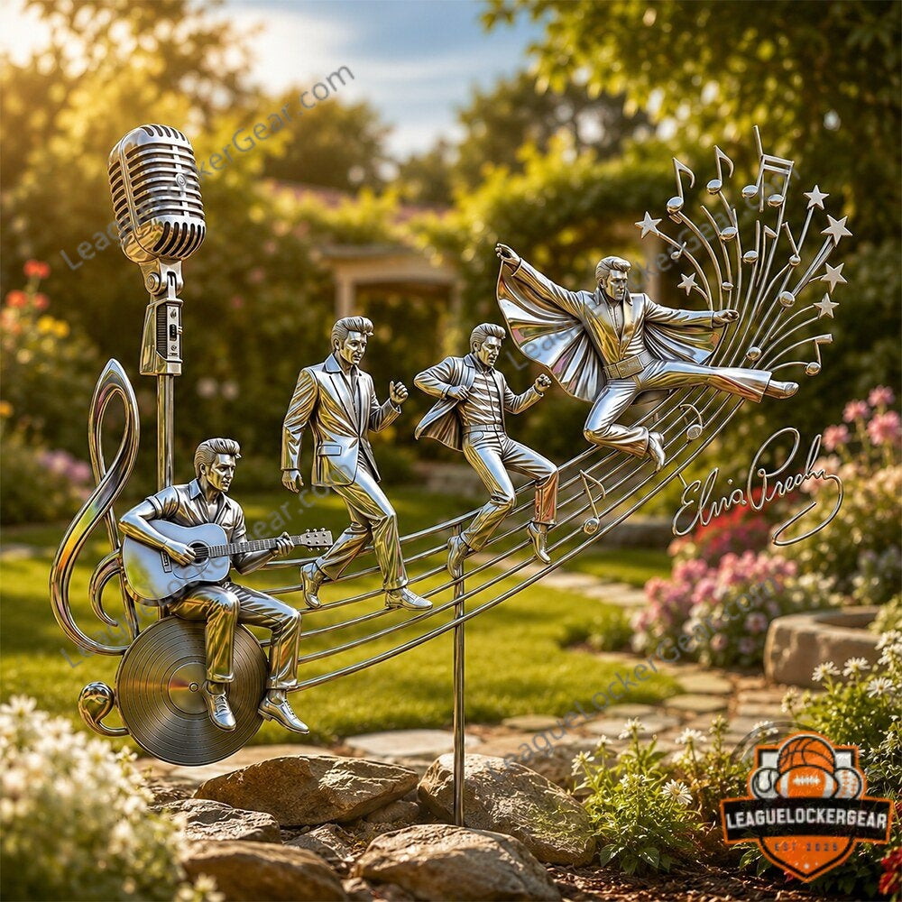 Elvis Presley 2026 Performance Art Garden Stake