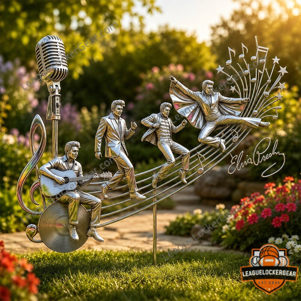 Elvis Presley 2026 Performance Art Garden Stake