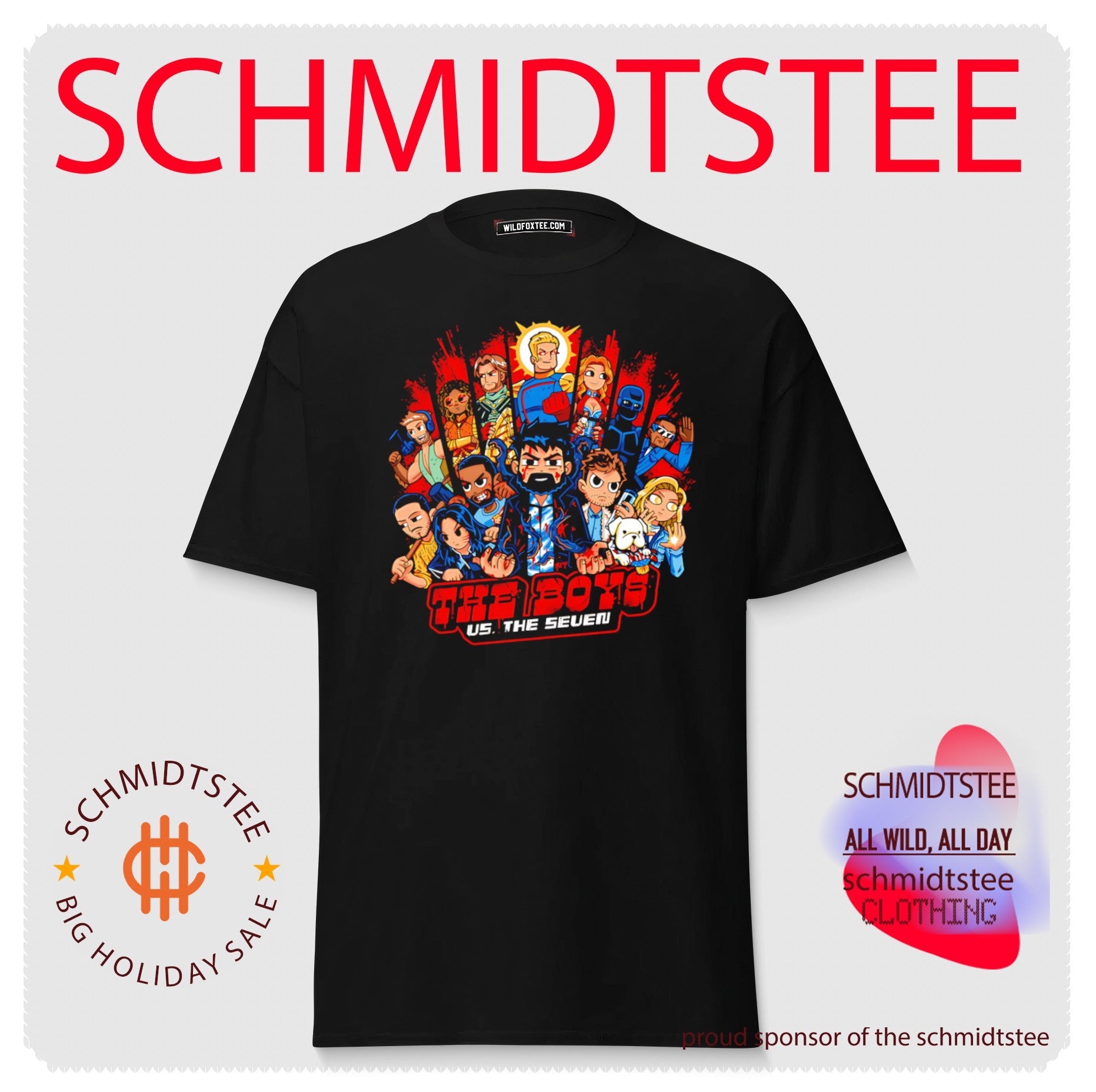 The Boys vs The Seven Chibi Style Homelander shirt