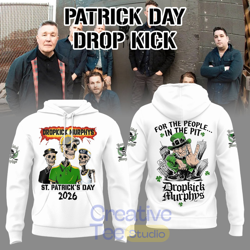 Dropkick Murphys St. Patrick’s Day 2026 Hoodie