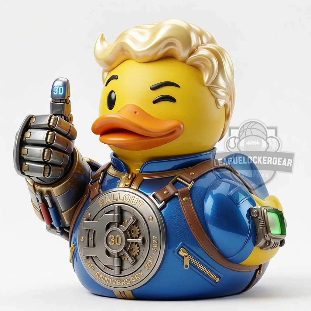 Fallout 30th Anniversary Vault Boy Rubber Duck Figure