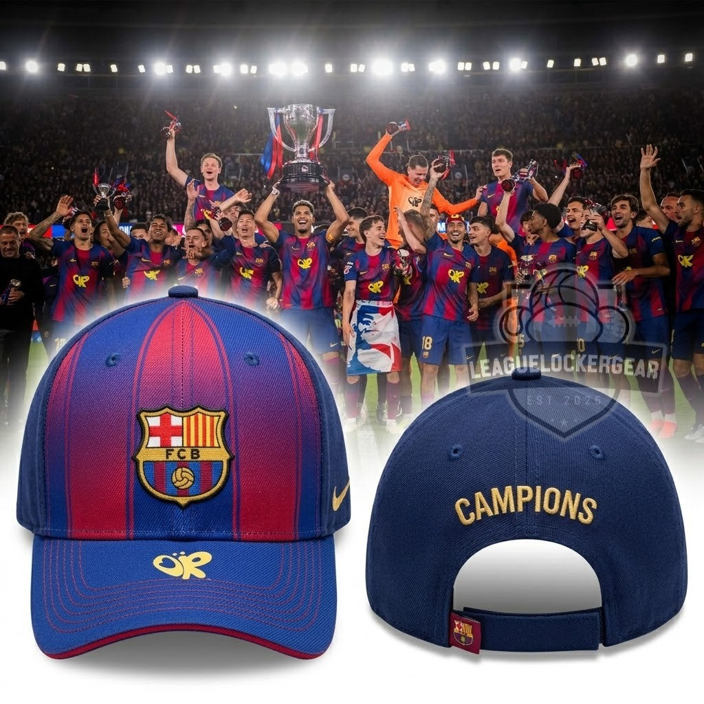 FC Barcelona La Liga Champions 2026 Jersey