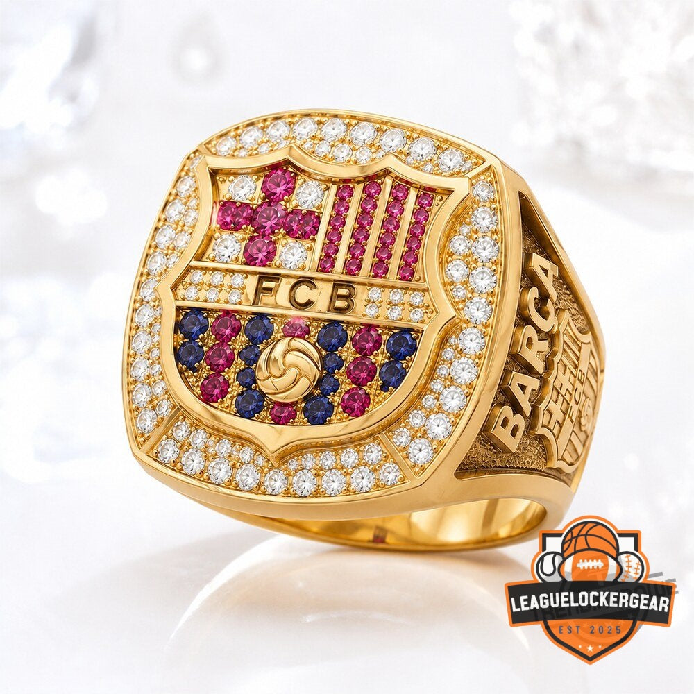 FC Barcelona Championship 2026 Jewelry Ring
