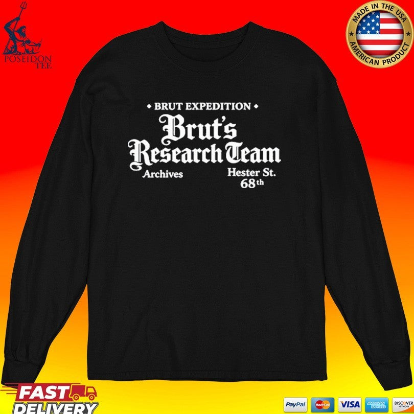 Finn Wolfhard Brut Expedition Brut’s Research Team T-shirt