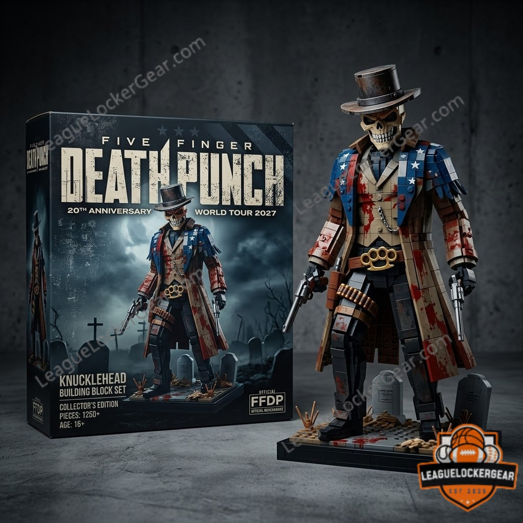 Five Finger Death Punch 20th Anniversary World Tour 2027 Knucklehead Building Block Set