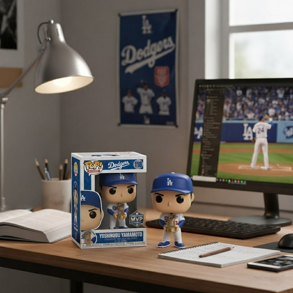 Los Angeles Dodgers Yoshinobu Yamamoto 2025 World Series MVP Funko Pop! – Limited Edition Collectible Figure