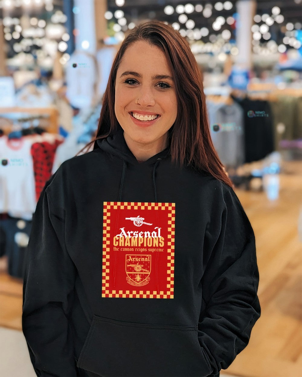 Arsenal champions the cannon reigns supreme shirt