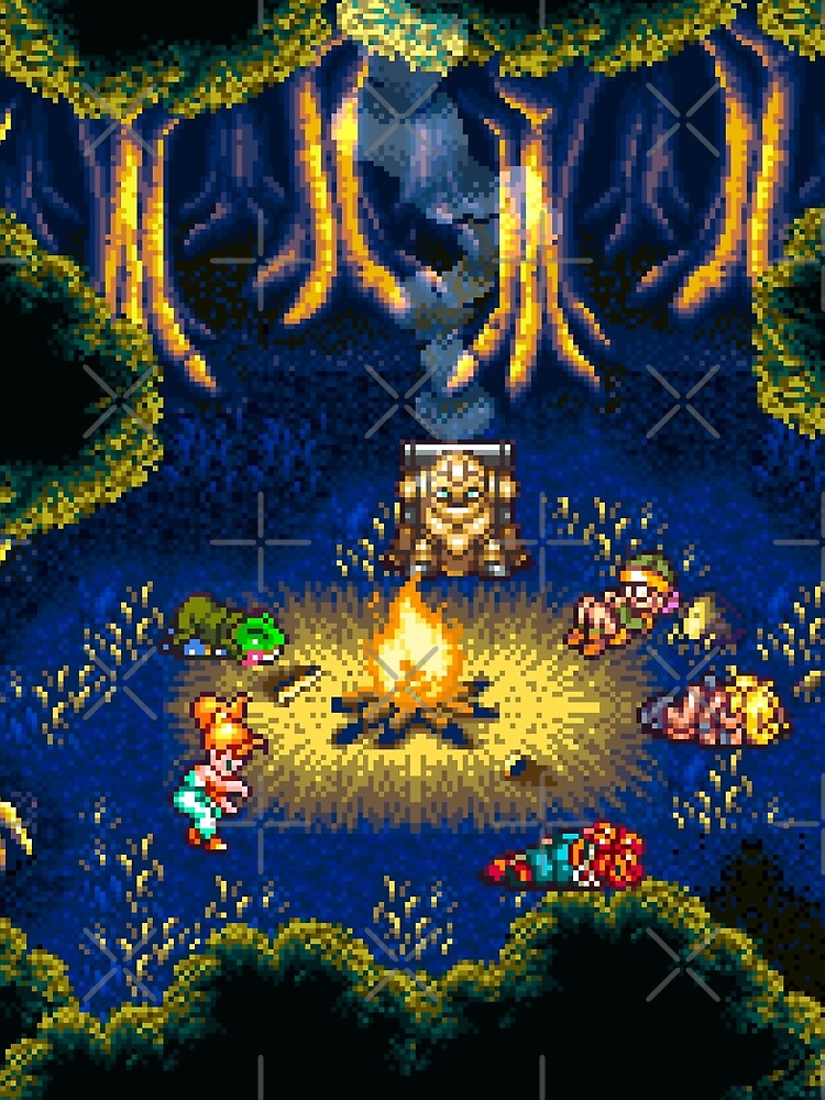 Chrono Trigger Campfire by Gin  Neko